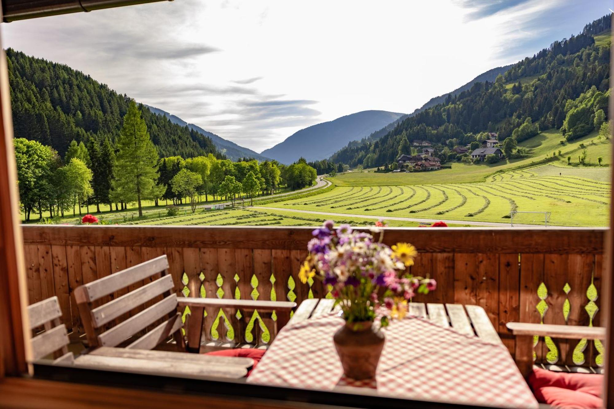 Biohof Seidl Lägenhet Bad Kleinkirchheim Exteriör bild